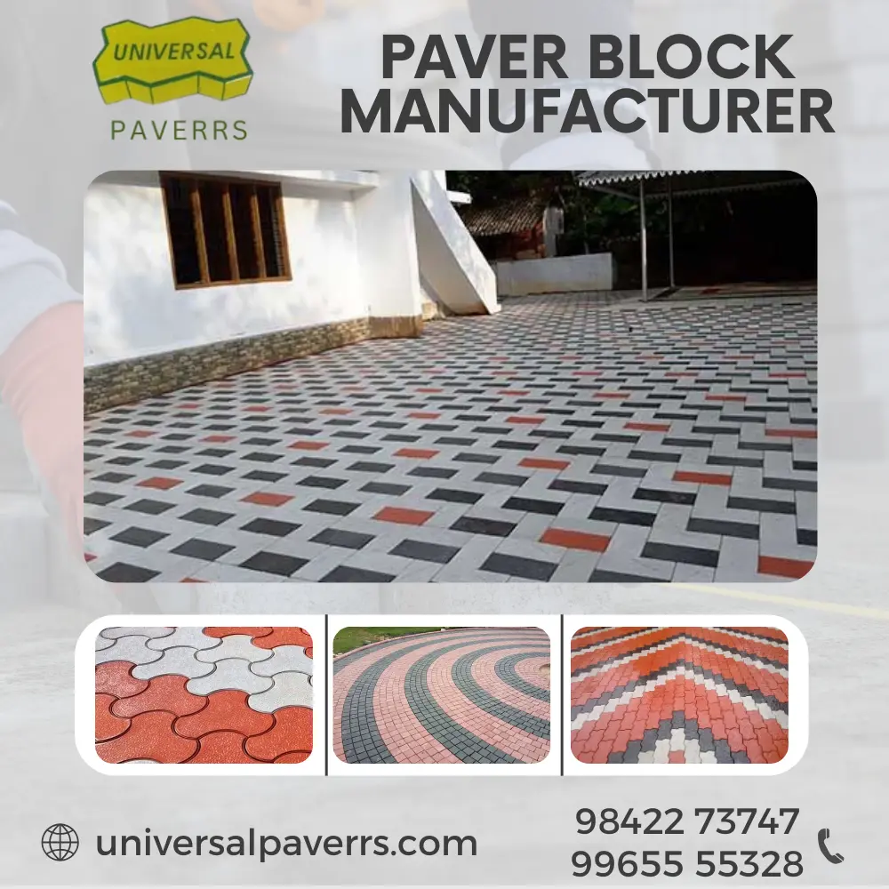 Paver Block Manufacturer in Coimbatore – Universal Pavers