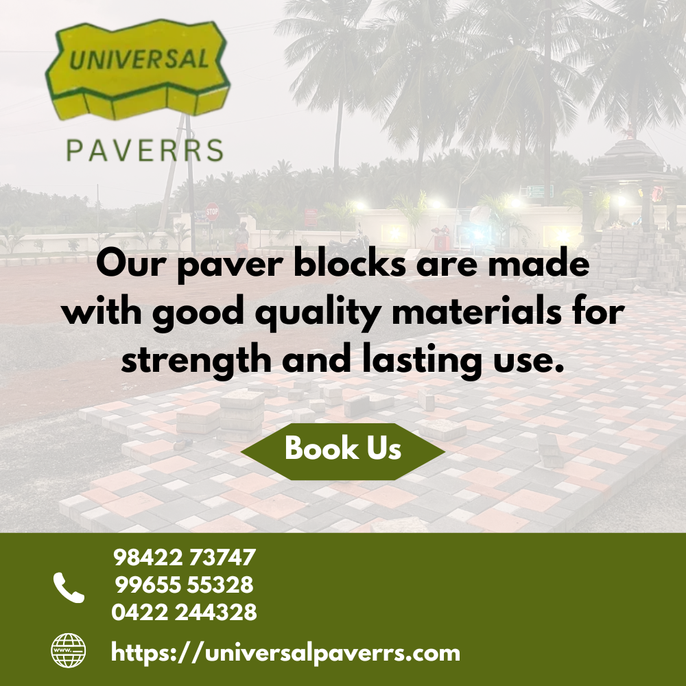 Paver Blocks in Coimbatore – Strong, Stylish & Long-Lasting Paving Solutions