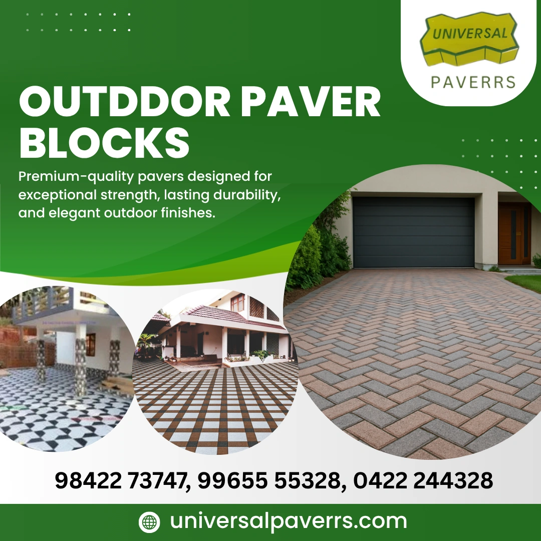 Outdoor Paver Blocks Manufacturer in Tiruppur